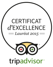 Chambres d'hôtes de charme certifié sur Trip Advisor