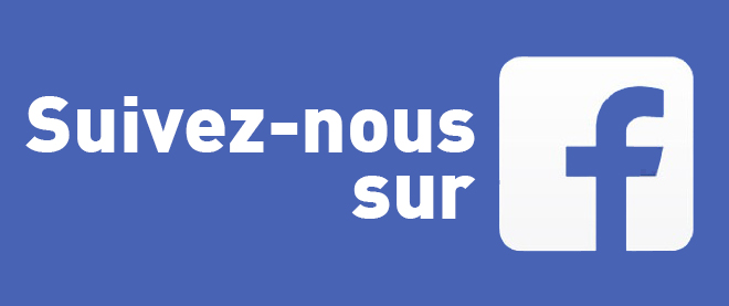 Suivez-nous sur Facebook